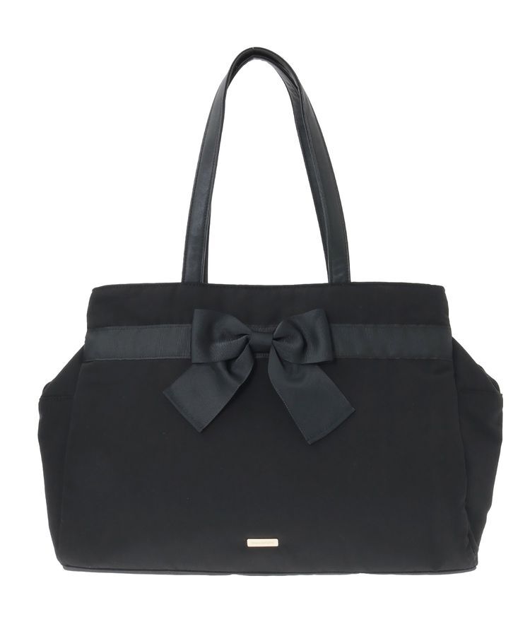 Maison de FLEUR「グログランリボン3ルームトートバッグ」|トートバッグ|