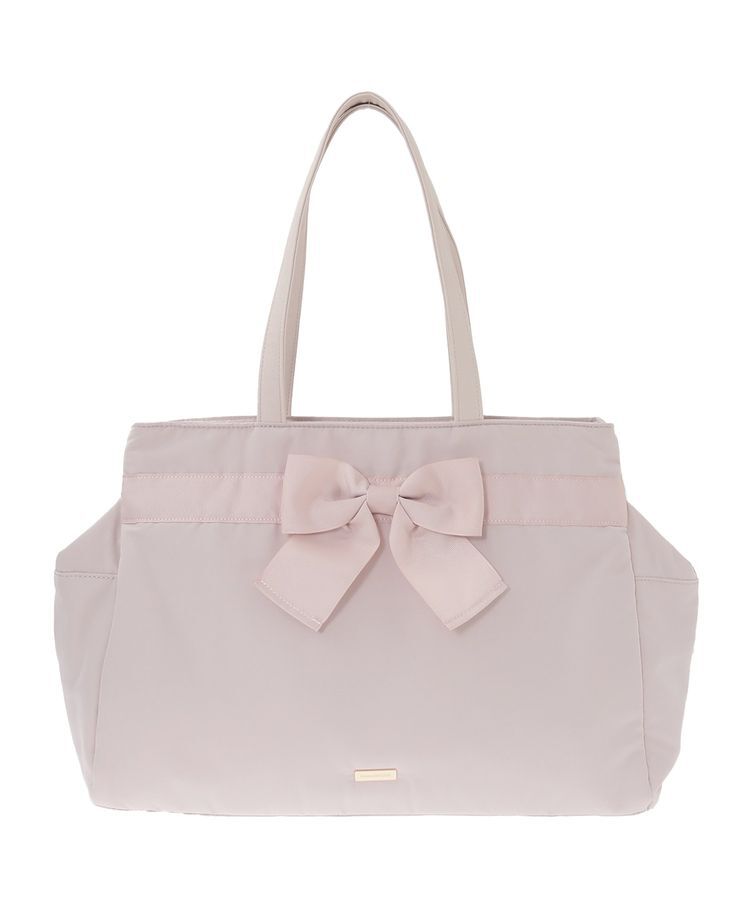 Maison de FLEUR「グログランリボン3ルームトートバッグ」|トートバッグ|