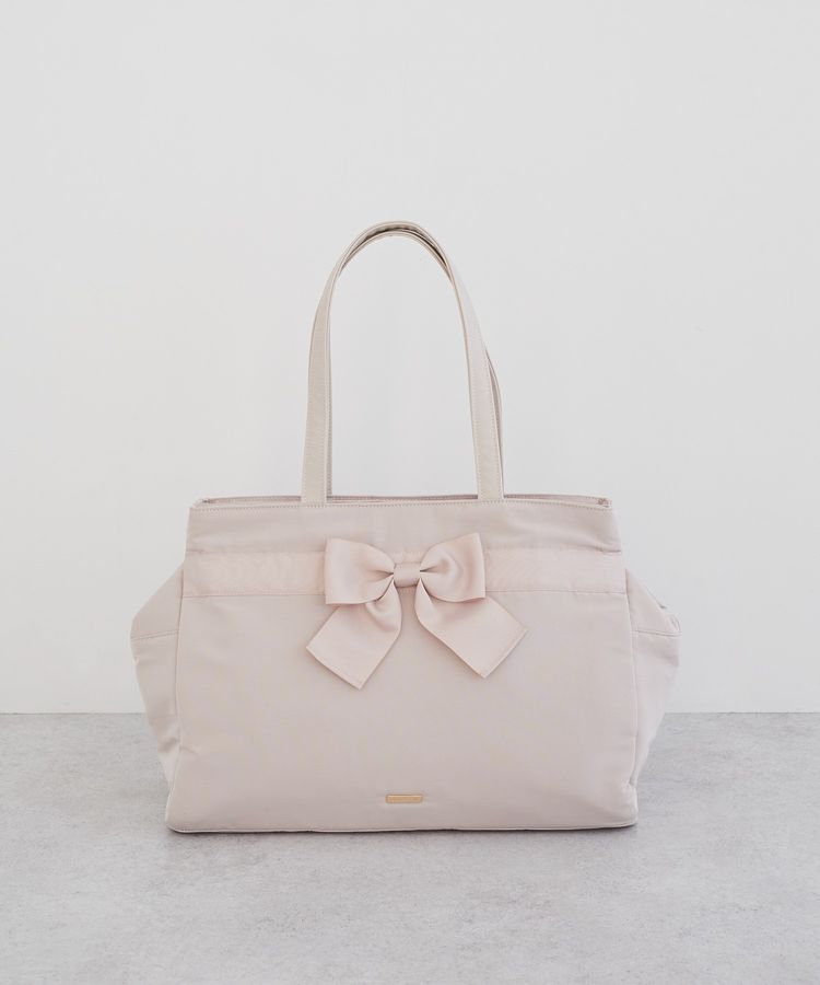 Maison de FLEUR「グログランリボン3ルームトートバッグ」|トートバッグ|