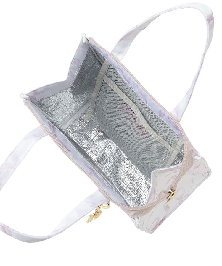 Maison de FLEUR「【保冷機能付き】リボン柄保冷バッグ」|トートバッグ|