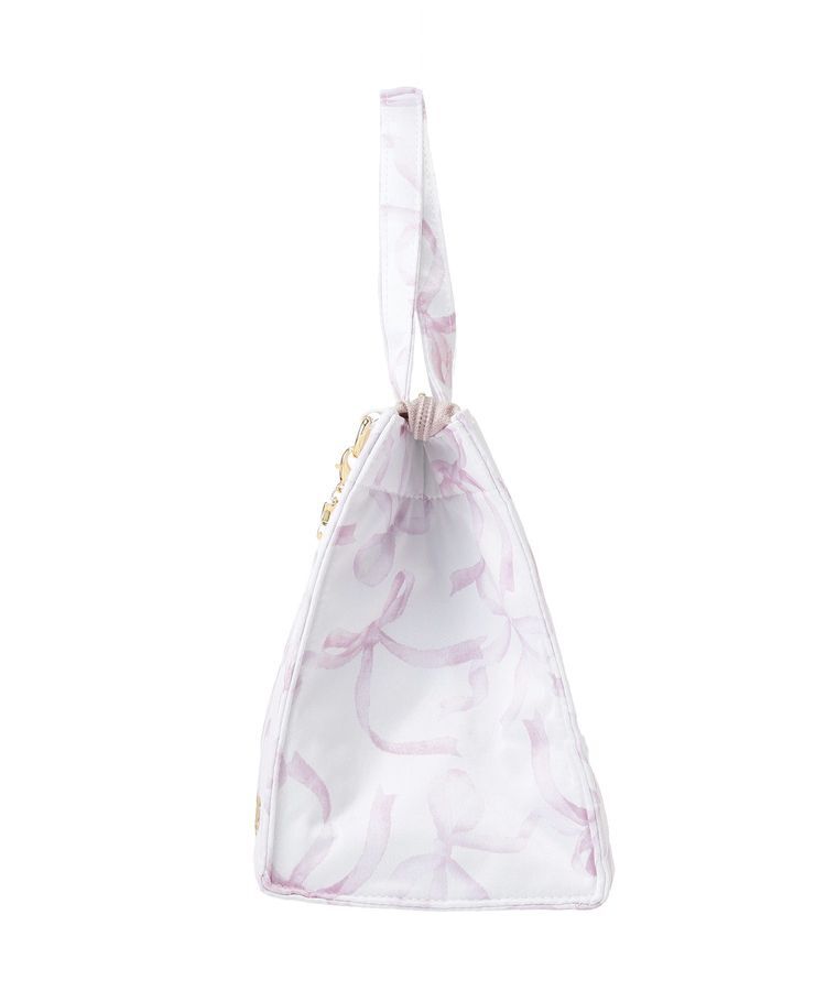 Maison de FLEUR「【保冷機能付き】リボン柄保冷バッグ」|トートバッグ|