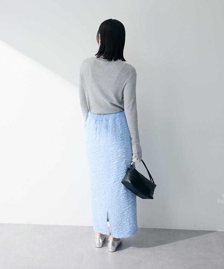 Green Parks「袖口金釦リブニットプルオーバー」|ニット・セーター|