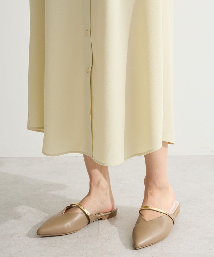 Green Parks「SET2点フリルビスチェ＋シャツワンピース」|ワンピース|