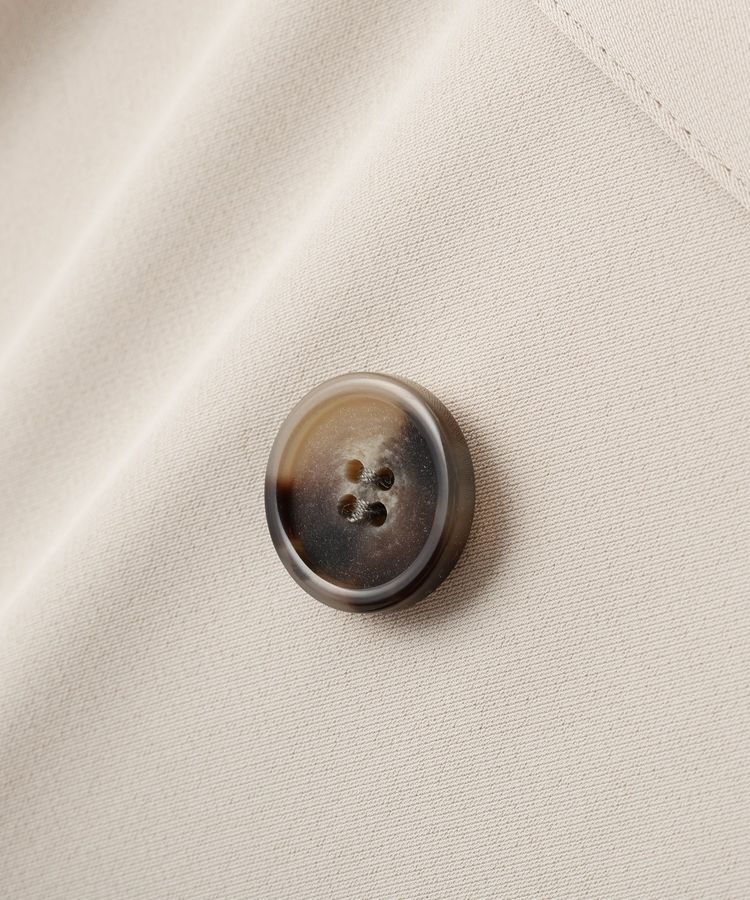 YECCA VECCA「【UVカット/花粉ガード】素材MIXトレンチコート」|トレンチコート|