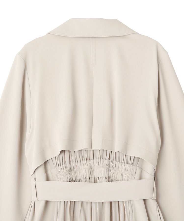 YECCA VECCA「【UVカット/花粉ガード】素材MIXトレンチコート」|トレンチコート|