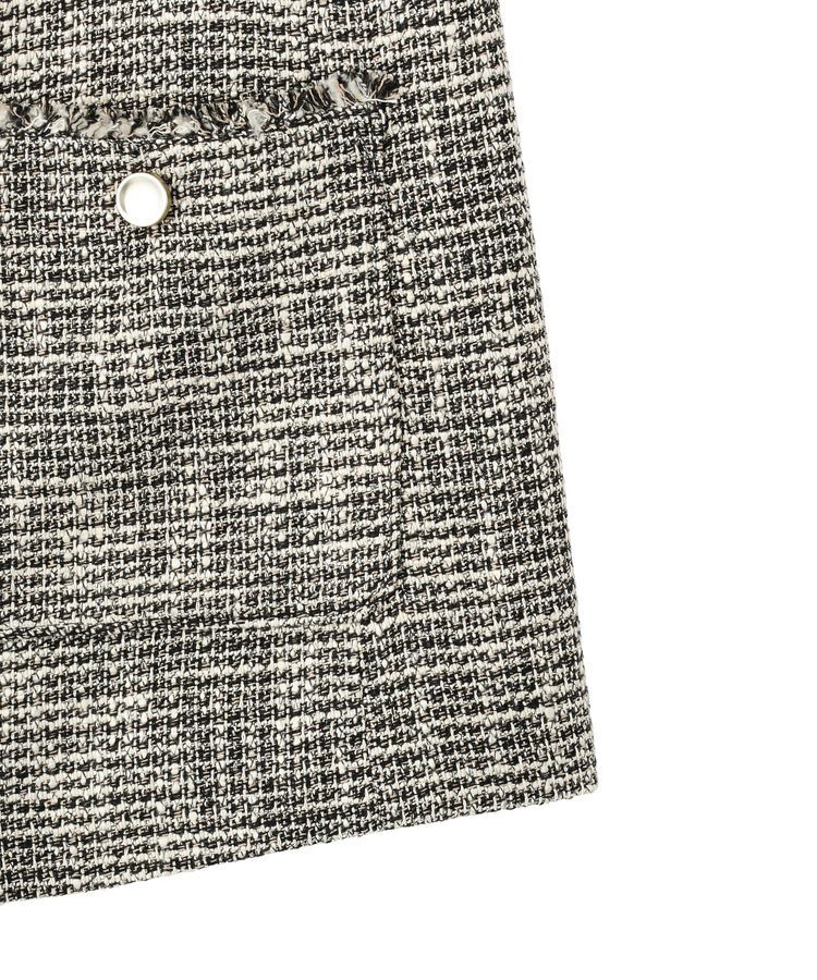 YECCA VECCA「ツイードジレ」|ベスト・ジレ|