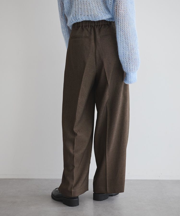 GARAGE OF GOOD CLOTHING「【日本製】ミックスヤーン２タックワイドパンツ」|その他|