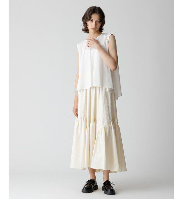 allureville「シアージョーゼットフレアブラウス」|シャツ・ブラウス|