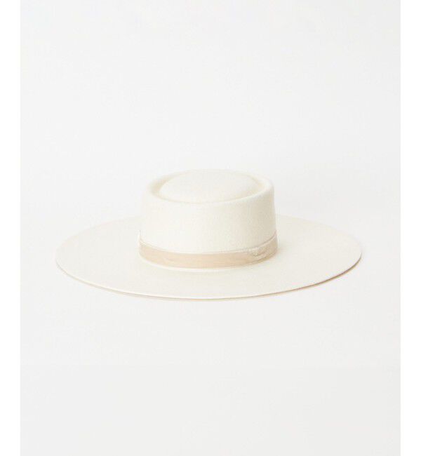 LOULOU WILLOUGHBY「【LOULOU WILLOUGHBY】ベロアリボンハット」|ハット|
