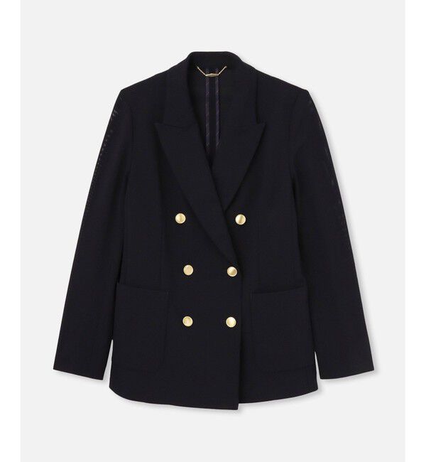 allureville「レノクロスダブルブレストジャケット」|テーラードジャケット|