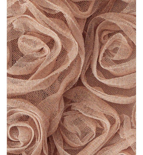 LOULOU WILLOUGHBY「【LOULOU WILLOUGHBY】チュールローズブルゾン」|ブルゾン・スタジャン|