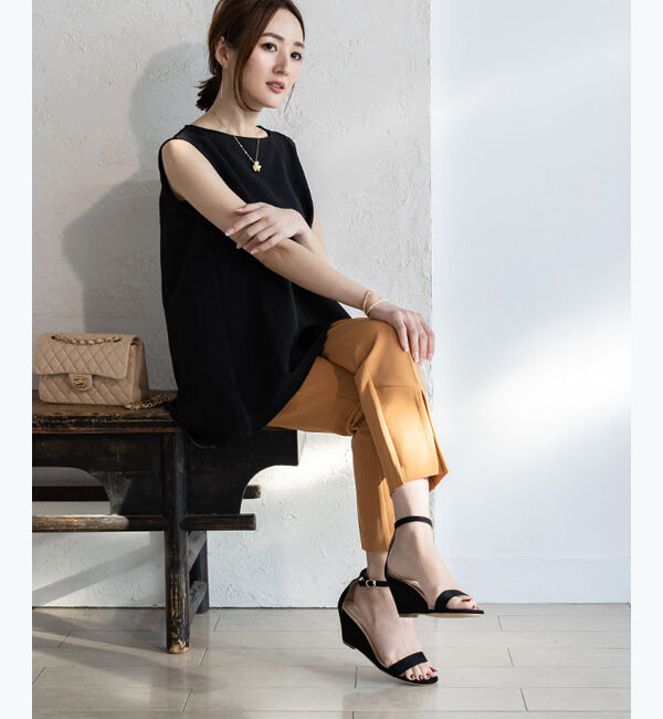 ur's「【星玲奈さんコラボアイテム】ストラップサンダル」|サンダル|