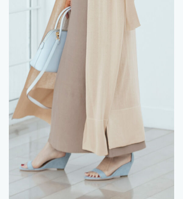 ur's「【星玲奈さんコラボアイテム】ストラップサンダル」|サンダル|