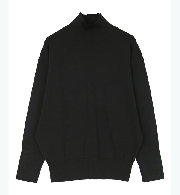 ur's「【星玲奈さんコラボアイテム】ハイネックドロップショルダーオーバーサイズニット」|ニット・セーター|