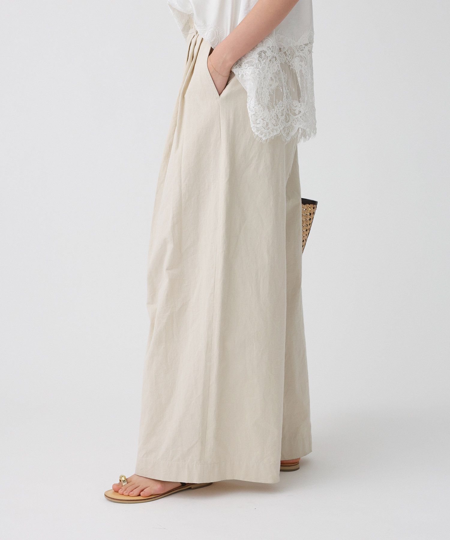 BABYLONE「ウェザータックワイドパンツ」|その他|