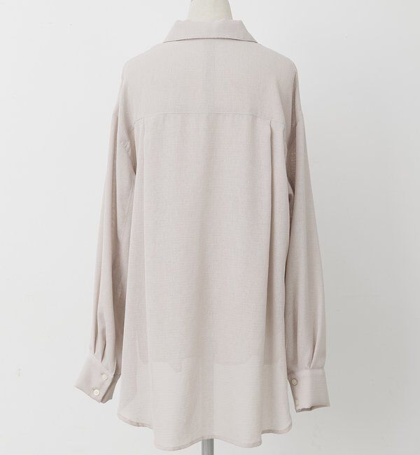  「ダブルポケットメッシュシャツ」|シャツ・ブラウス|