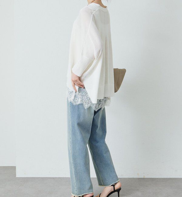  「シアーVネックカーディガン」|カーディガン|