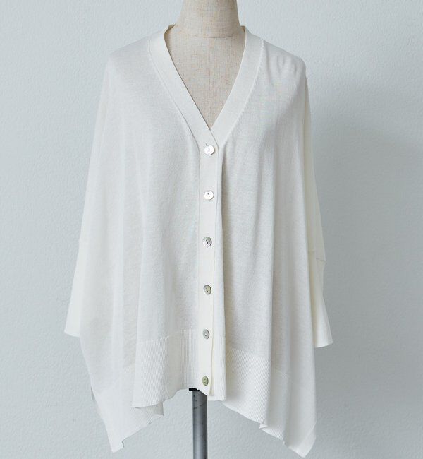  「シアーVネックカーディガン」|カーディガン|