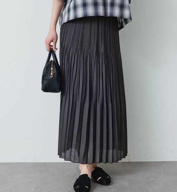  「シアープリーツスカート」|スカート|