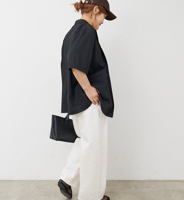  「【＠noricorico102】ハーフスリーブダブルデザインテーラードジャケット」|テーラードジャケット|