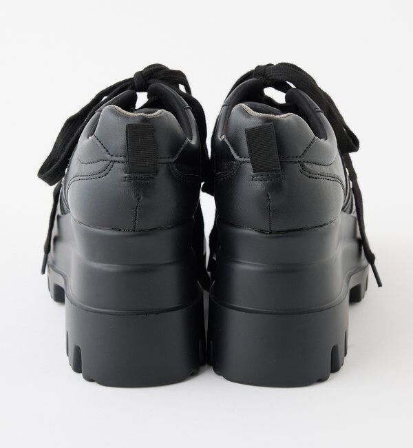  「【ピンク・ブラウン・ブラック】ビジュー付きトリプルソールスニーカー」|その他|