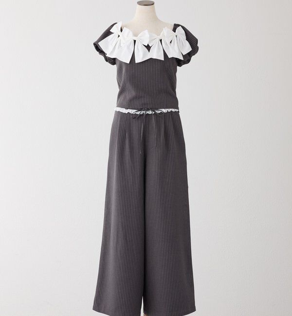  「【Black Ribbon Collection】メニーリボンブラウス」|シャツ・ブラウス|