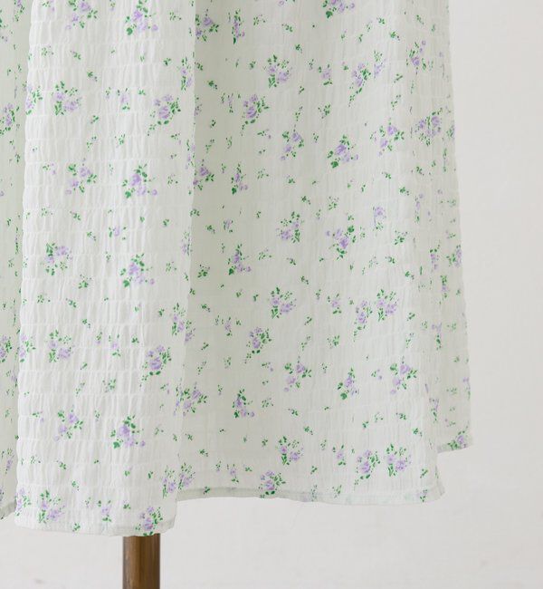  「ウエストシャーリングロングワンピース」|ワンピース|