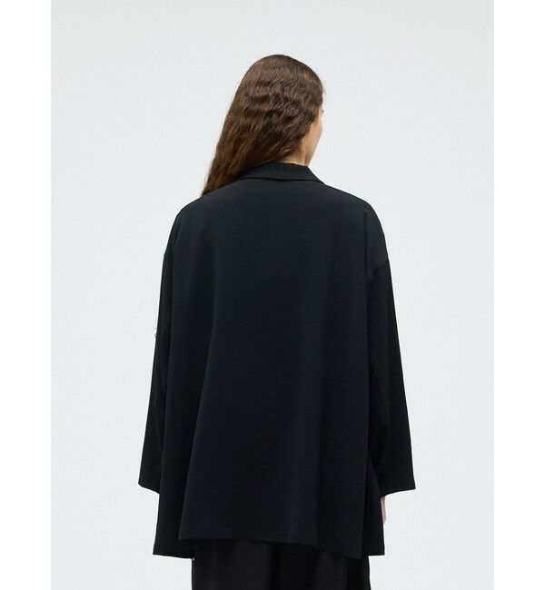 mizuiro ind「mizuiro ind テーラードシャツジャケット」|テーラードジャケット|