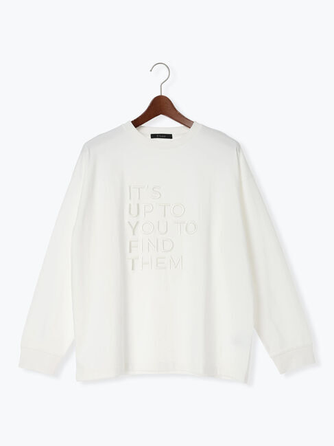 Te chichi「エンブロイダリーロゴTシャツ」|Tシャツ・カットソー|