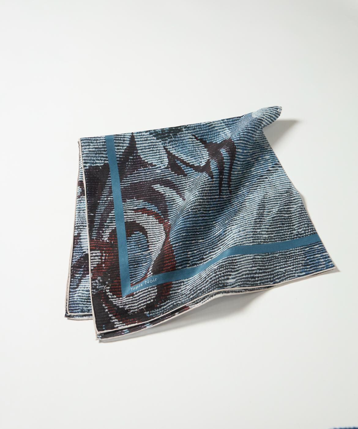 INED「《FAVORITE》Light Blue Tapestry スカーフ《Tapis Noir》」|ストール|