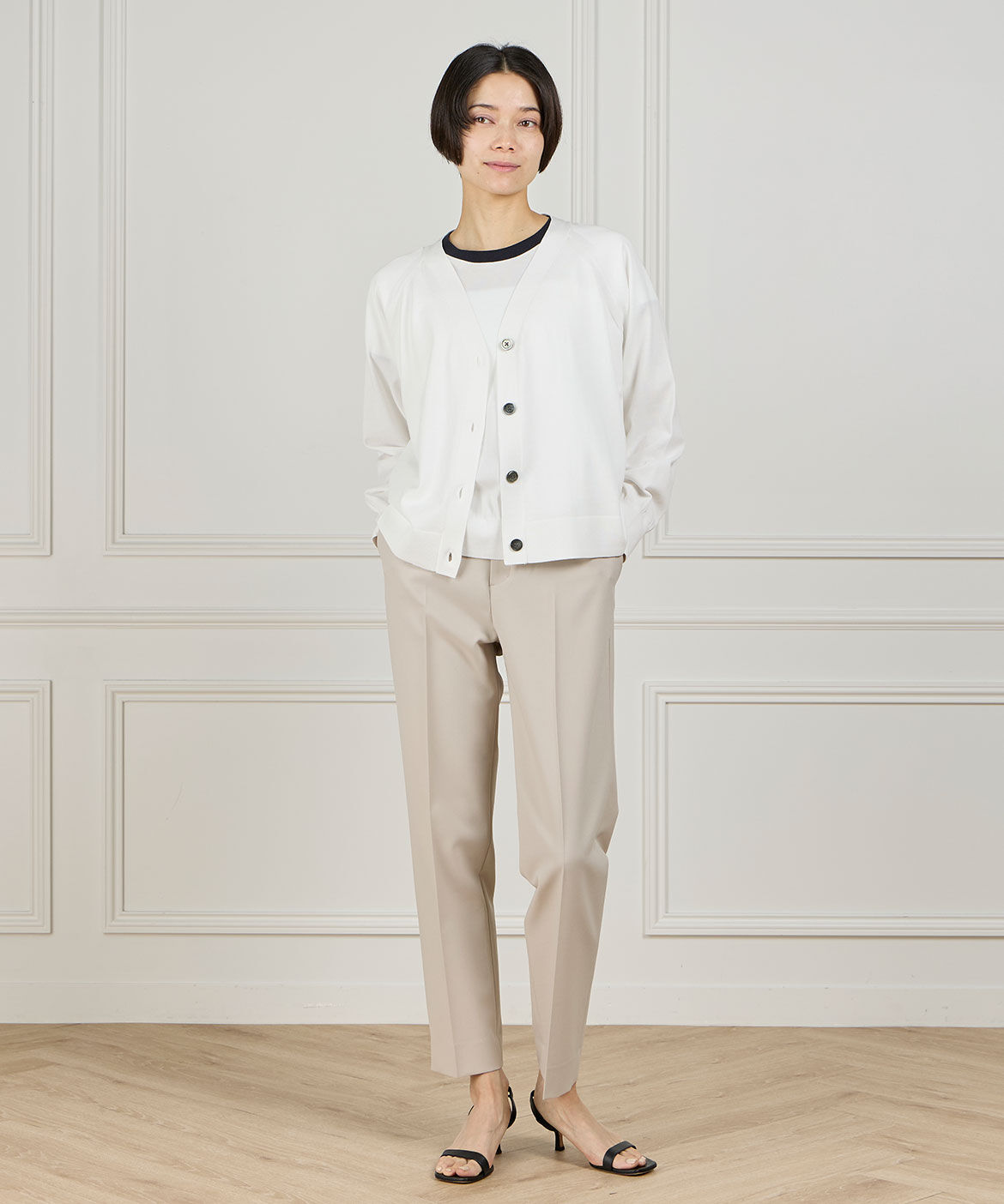 INED「フレンチスリーブニット」|ニット・セーター|