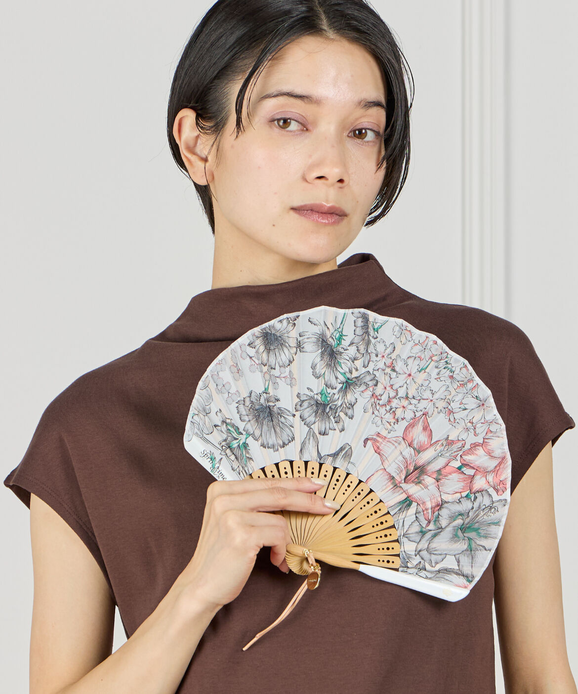 FAVORITE SUKINAMONO「スカーフ柄シルク扇子 スプリングスプリング《manipuri》」|その他|