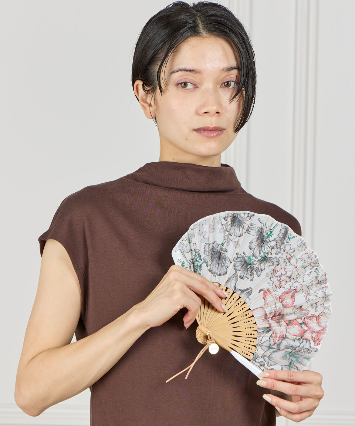 FAVORITE SUKINAMONO「スカーフ柄シルク扇子 スプリングスプリング《manipuri》」|その他|