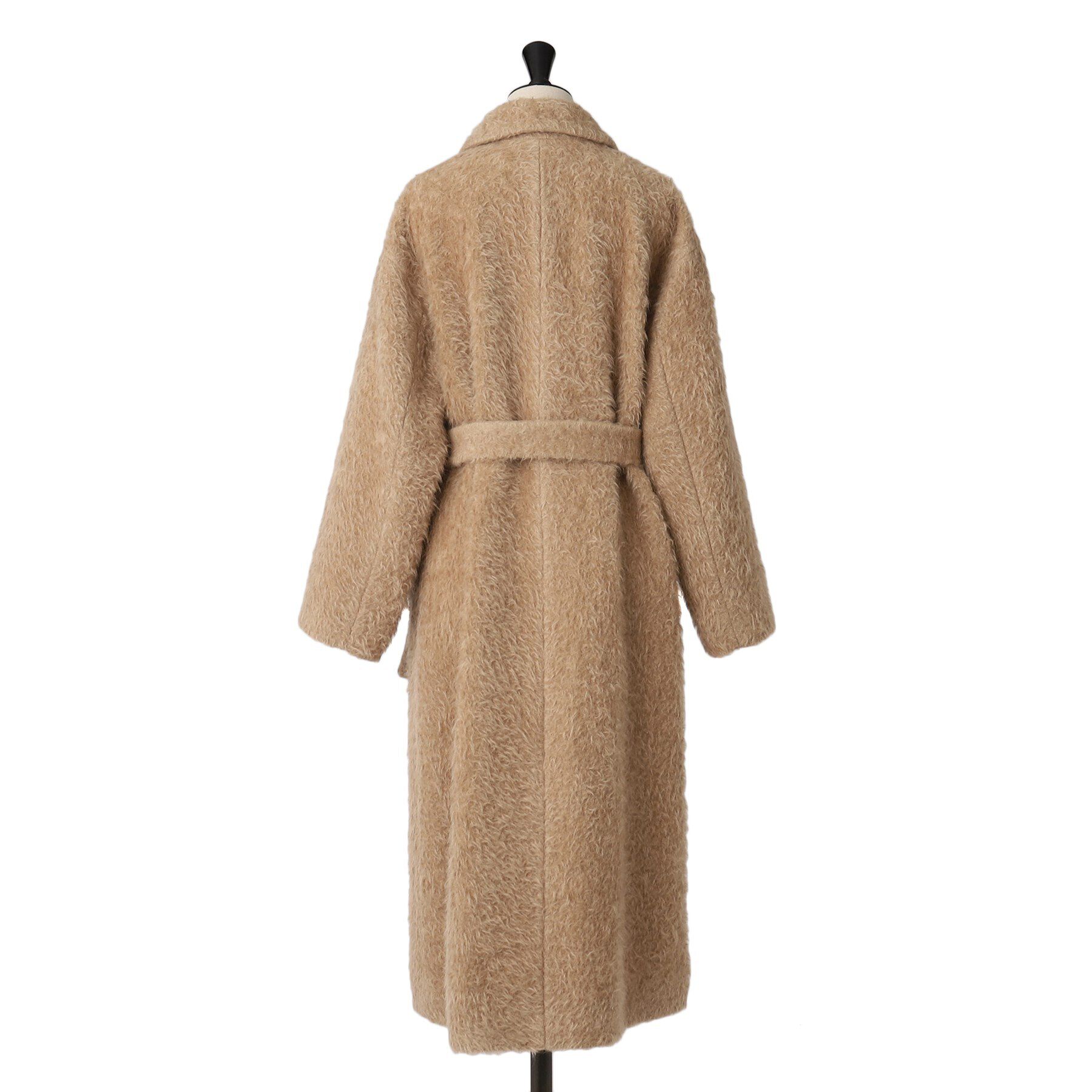 UNTITLED「スーリーアルパカコート」|ステンカラーコート|