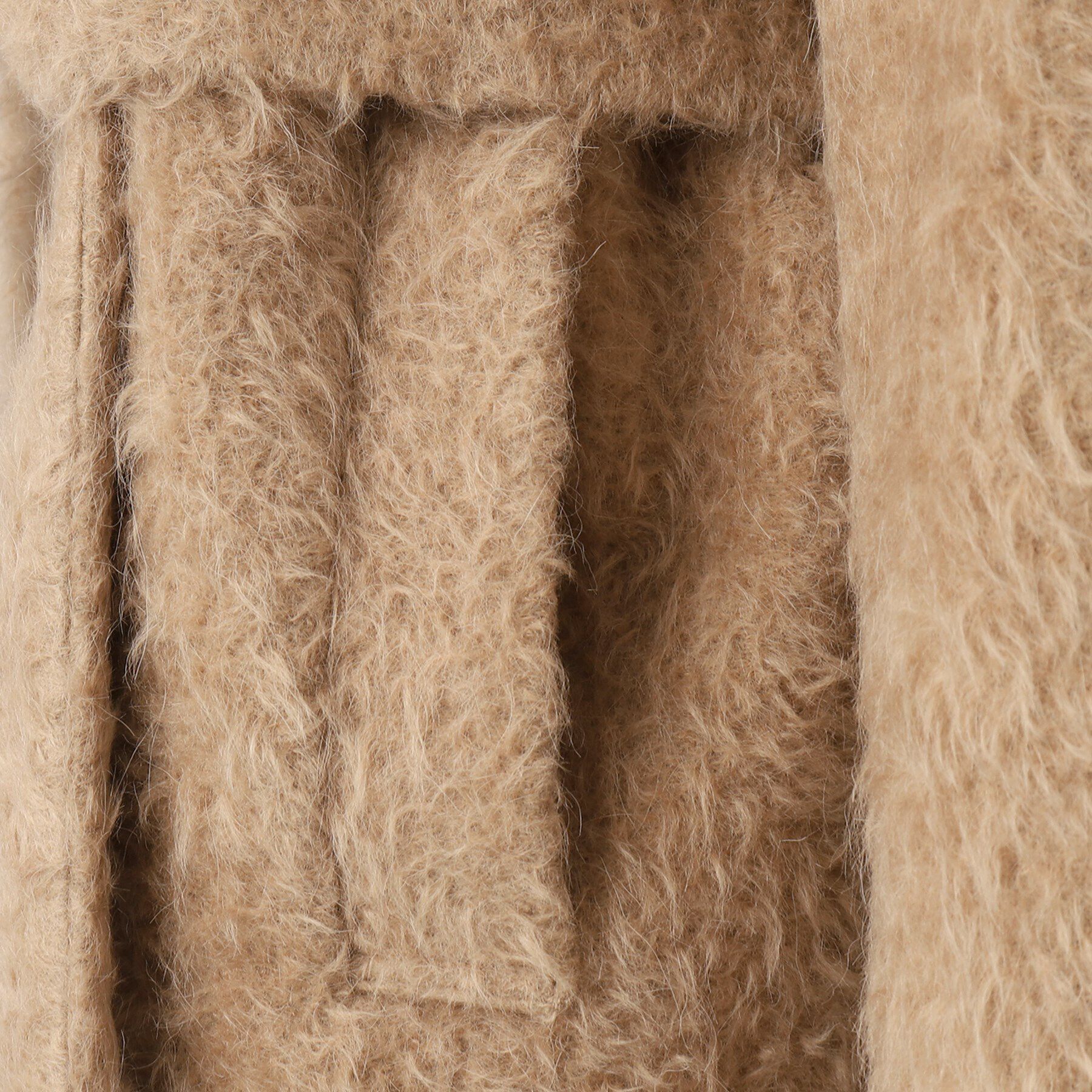 UNTITLED「スーリーアルパカコート」|ステンカラーコート|