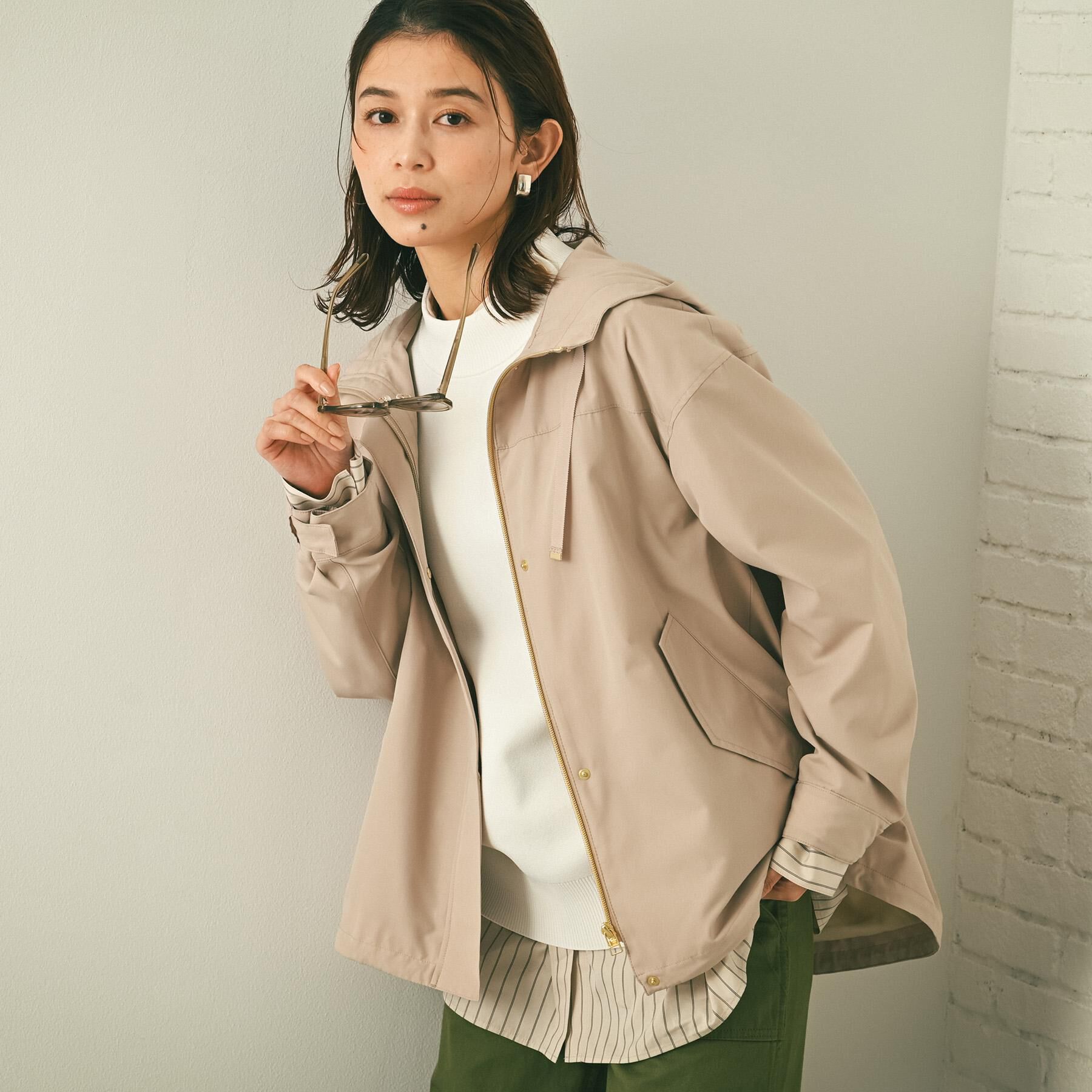 UNTITLED「【洗える/はっ水】リラクシーマウンテンパーカー」|ブルゾン・スタジャン|