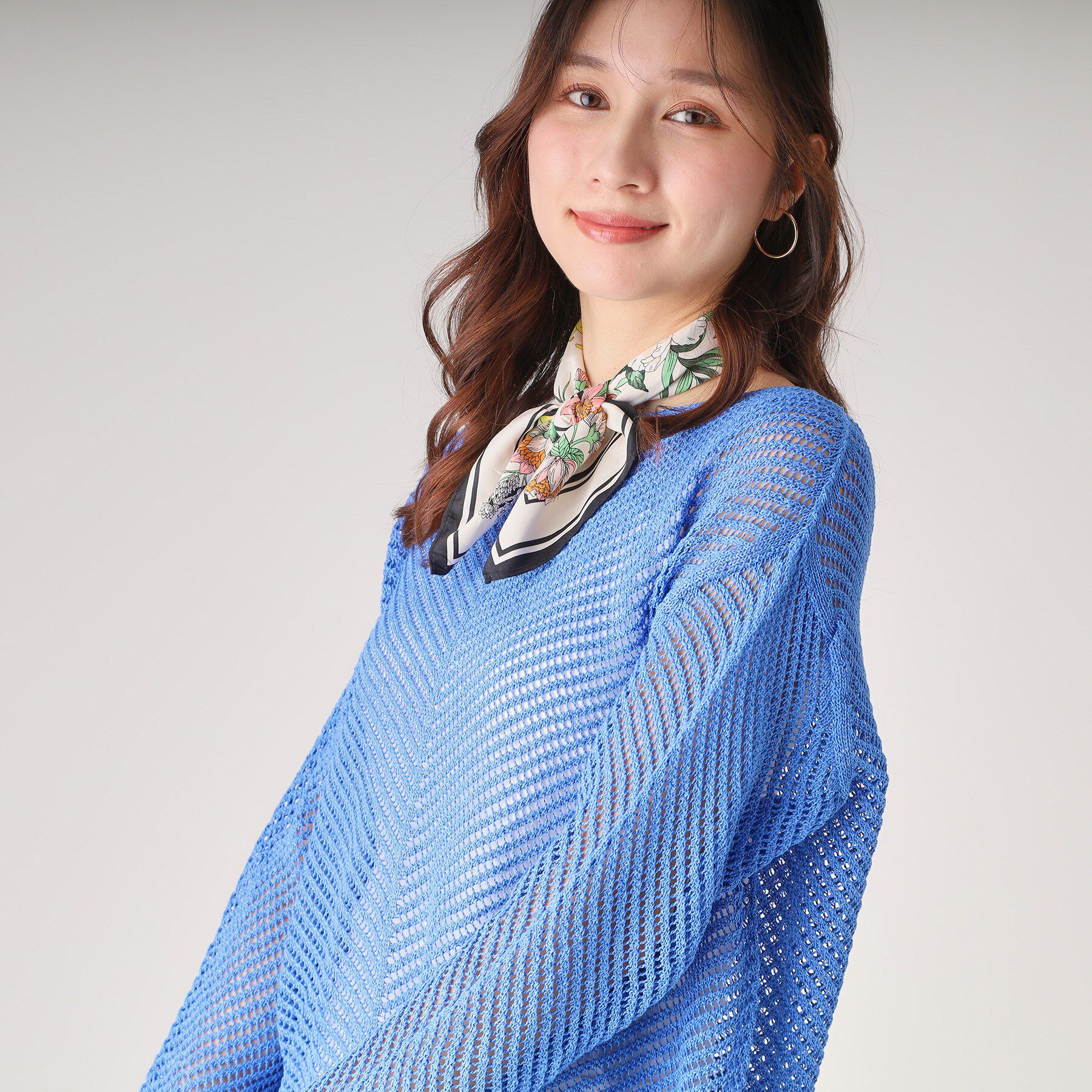 COUP DE CHANCE「【洗える／日本製】和紙混ニットプルオーバー」|ニット・セーター|