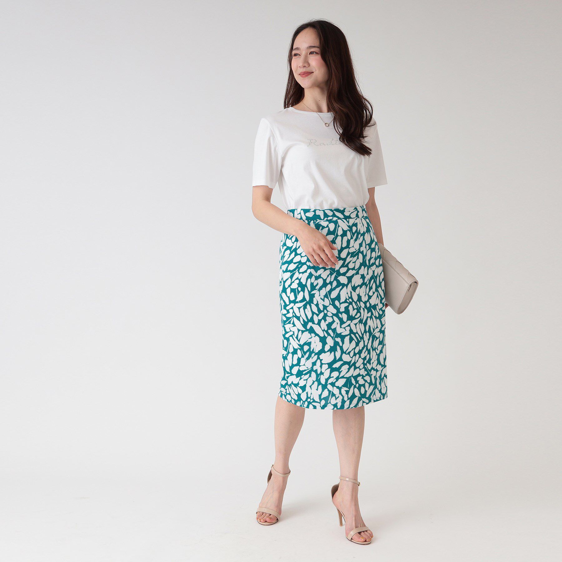 COUP DE CHANCE「【洗える／日本製／ジャージ素材】タイトシルエットのスカート」|スカート|