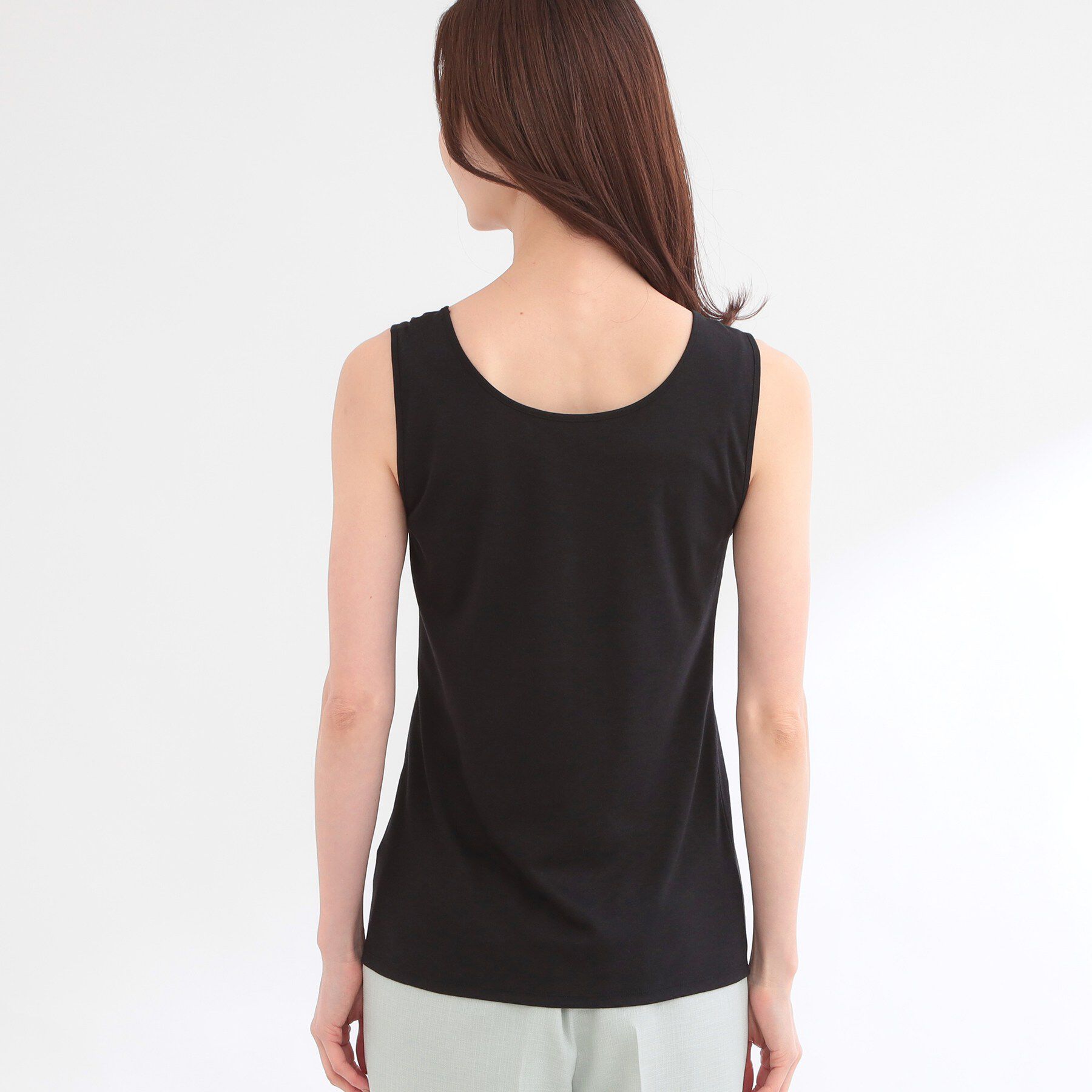 Reflect「ラウンドネックカットソータンクトップ」|キャミソール|