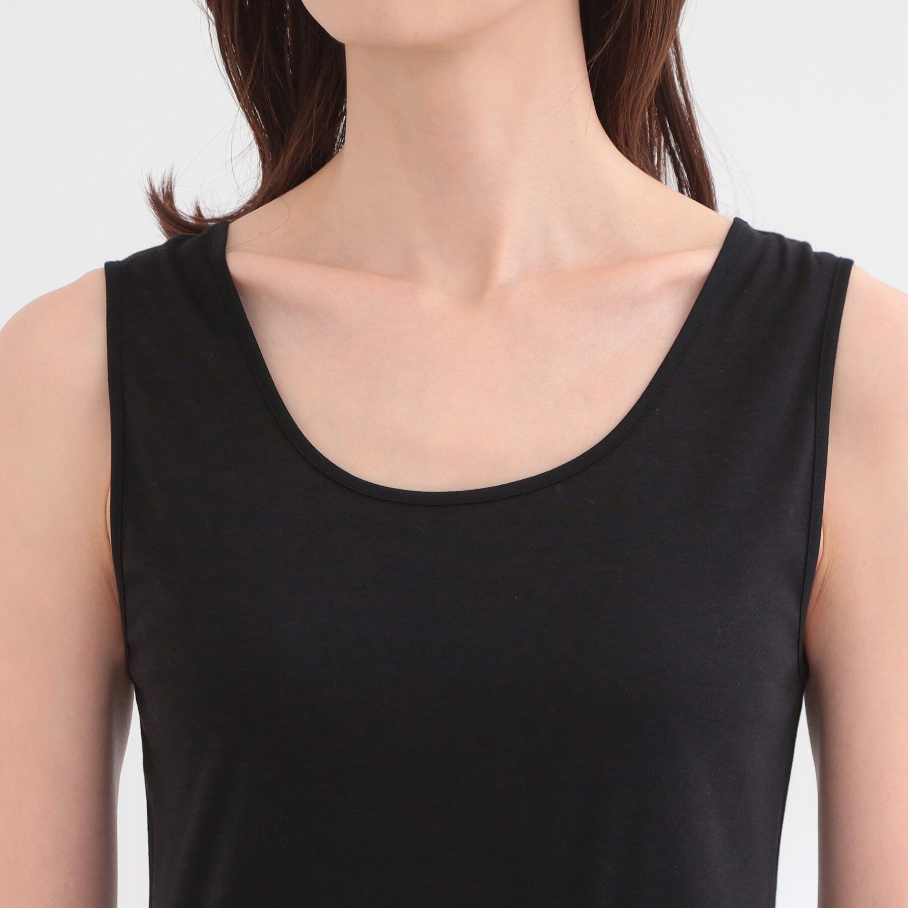 Reflect「ラウンドネックカットソータンクトップ」|キャミソール|