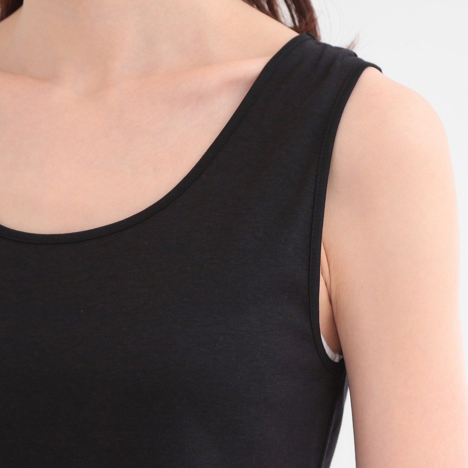 Reflect「ラウンドネックカットソータンクトップ」|キャミソール|