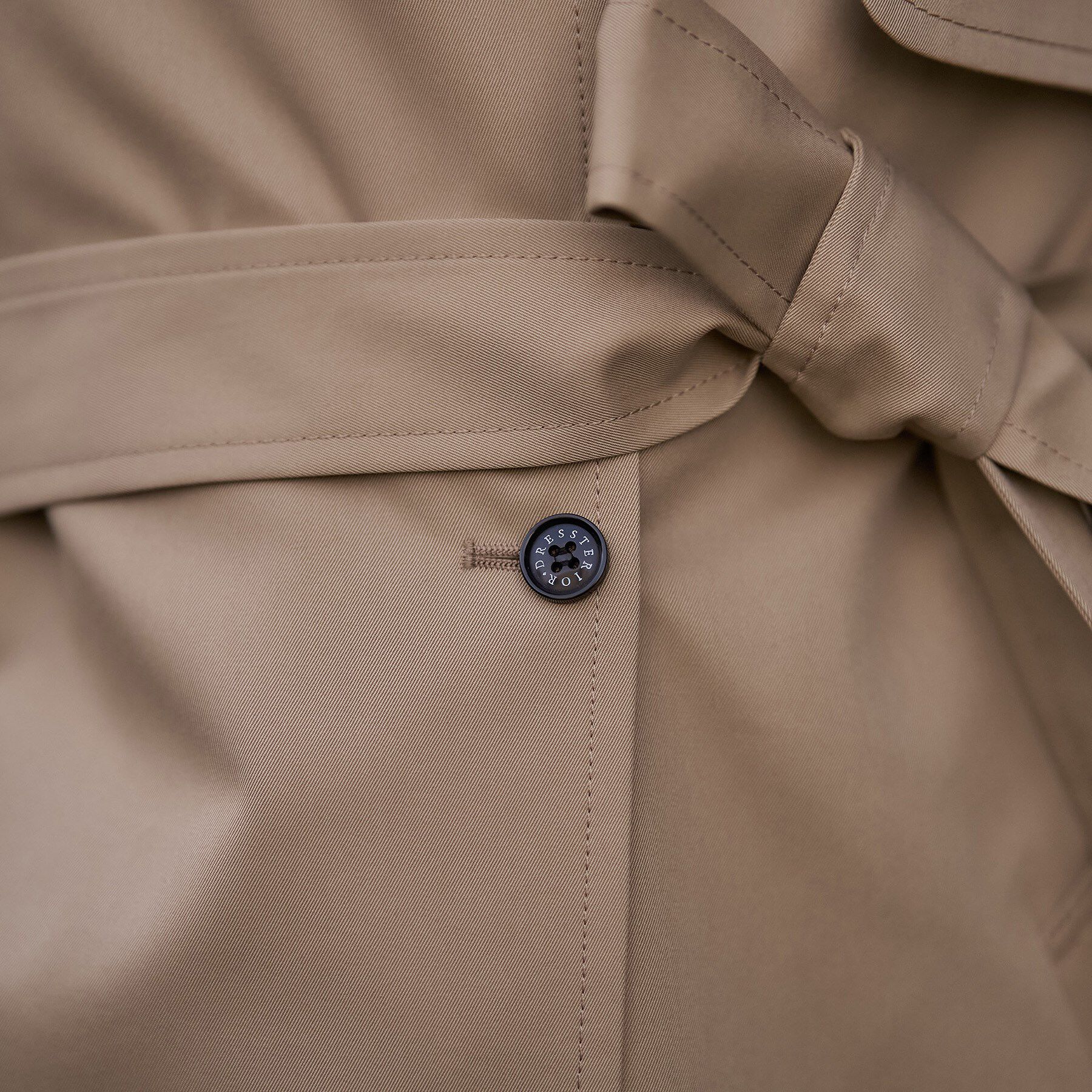 DRESSTERIOR「【ウォッシャブル/美シルエット】ライト トレンチコート」|トレンチコート|