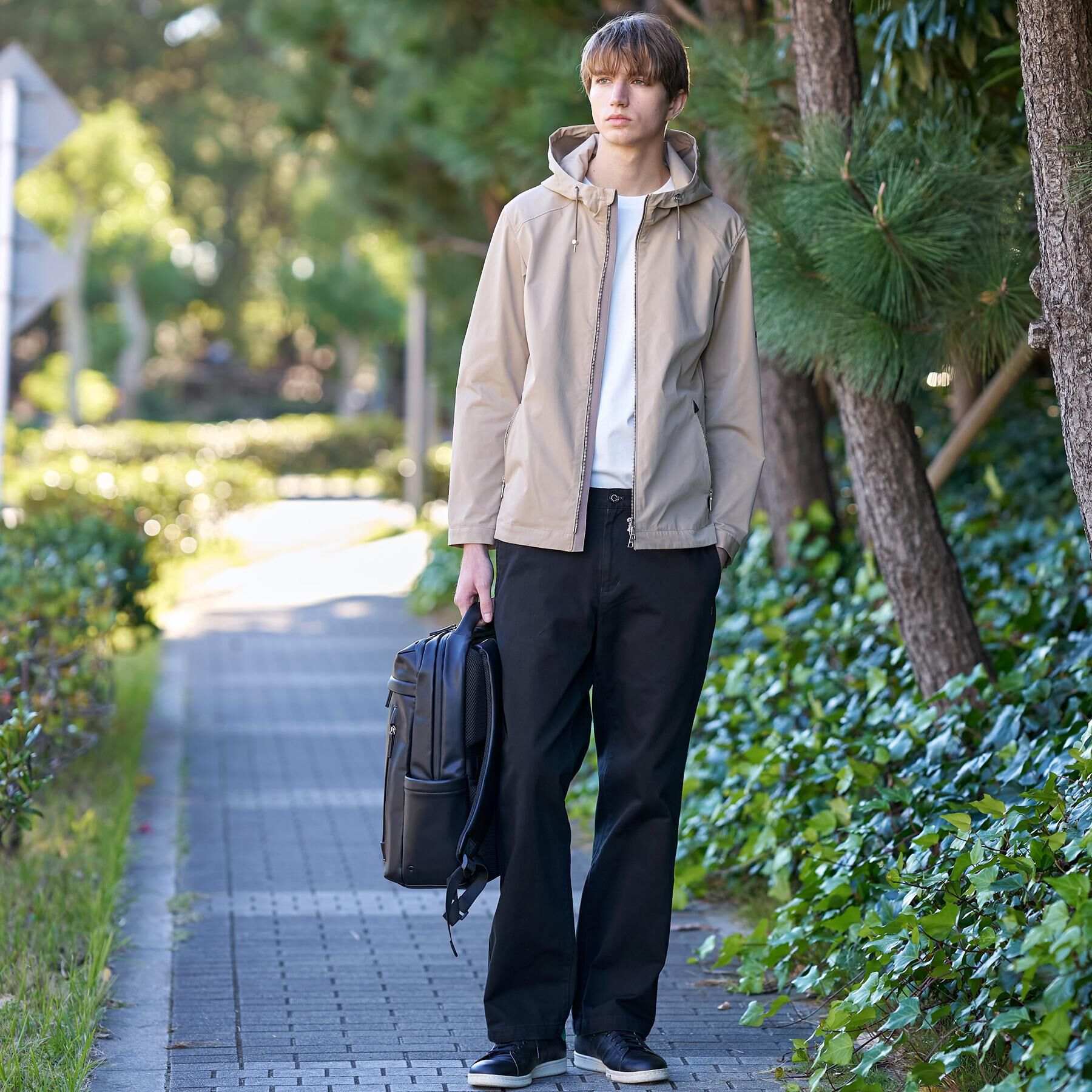 DRESSTERIOR「【撥水/透湿素材/ウォッシャブル】LIMONTA ハイスペックパーカー」|ブルゾン・スタジャン|