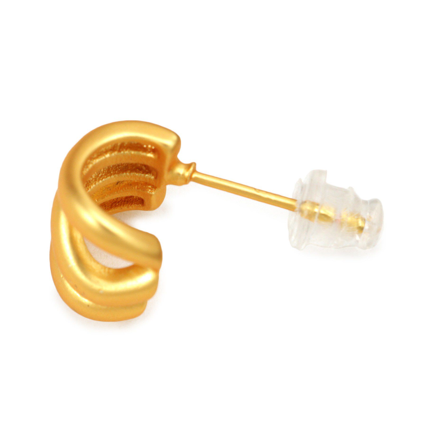 DRESSTERIOR「ツイストゴールドピアス」|ピアス|