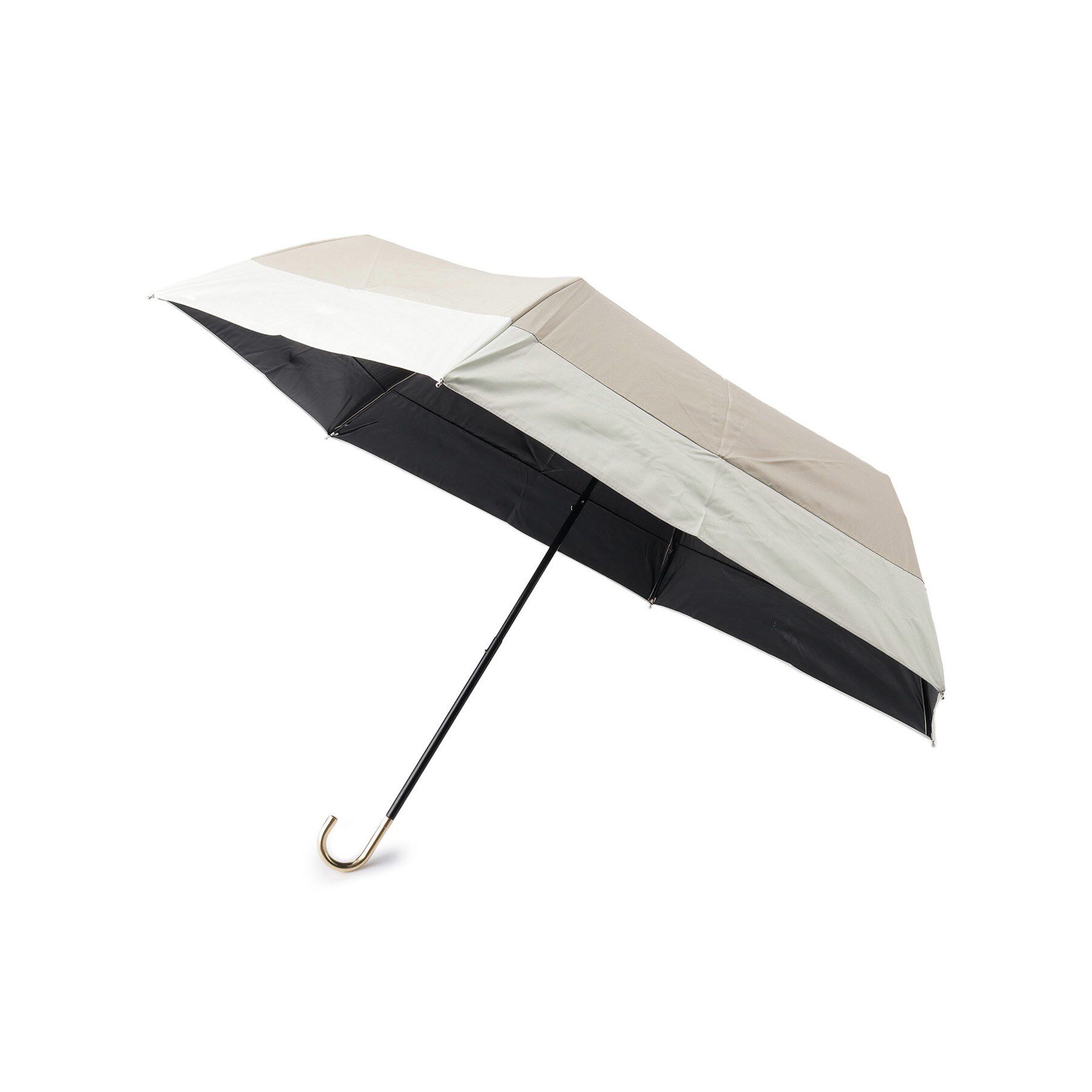 grove「【晴雨兼用】PUバイカラーミニ」|傘|ライトベージュ(05