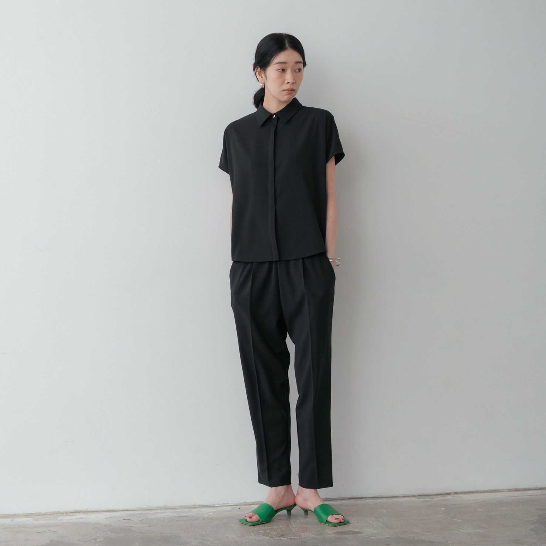 GALLEST「Comfy SET UP｜イージーテーパードパンツ【セットアップ対応／通勤／カセット服／接触冷感／U」|その他|