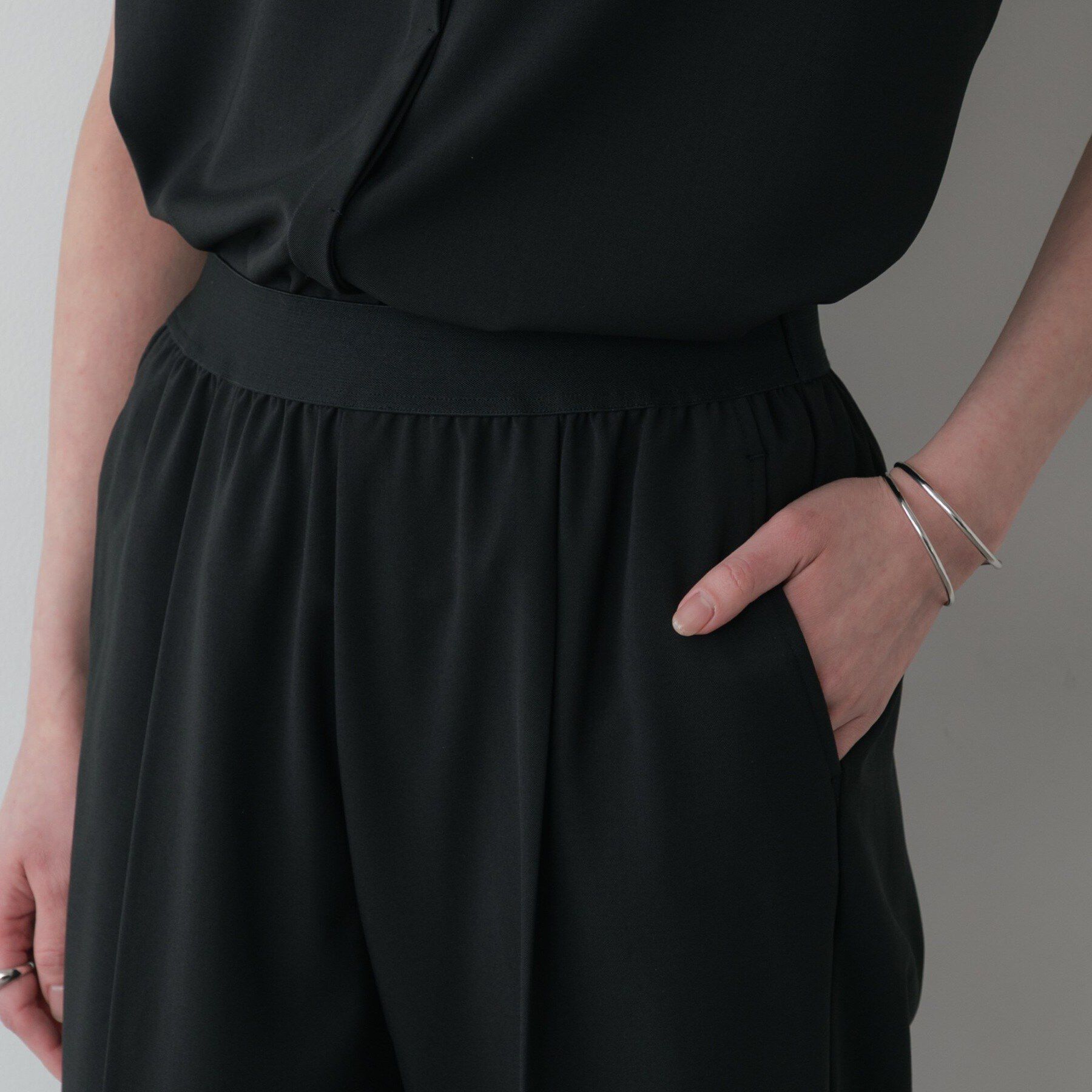 GALLEST「Comfy SET UP｜イージーテーパードパンツ【セットアップ対応／通勤／カセット服／接触冷感／U」|その他|