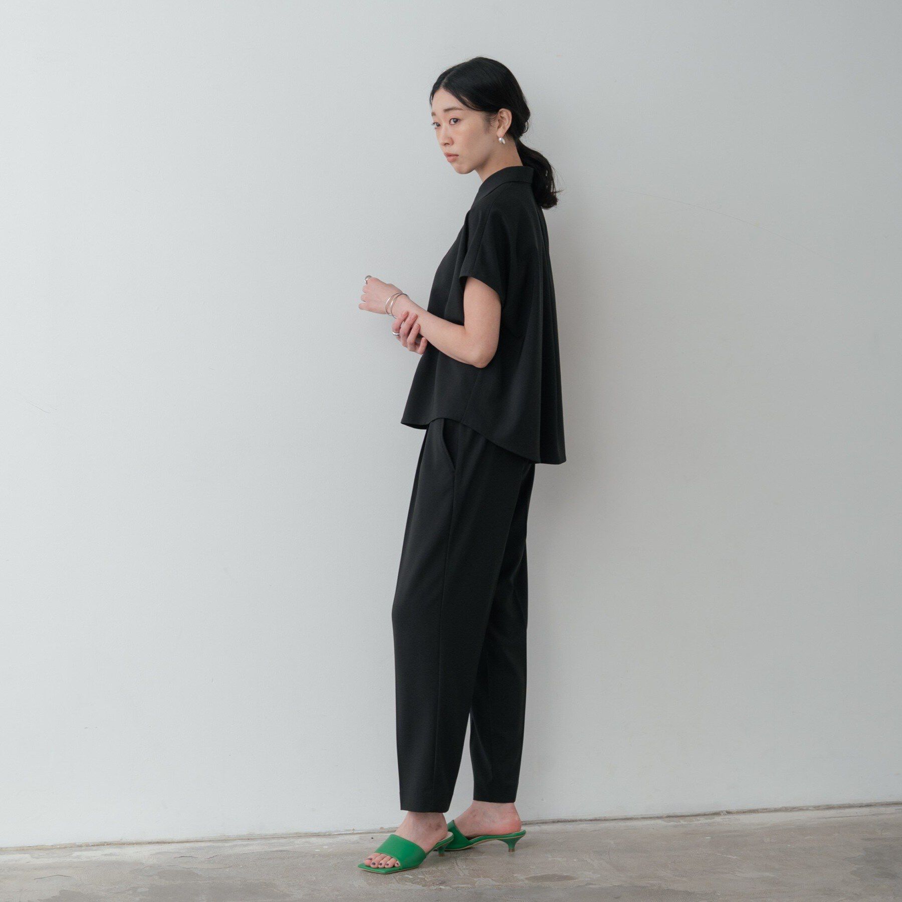 GALLEST「Comfy SET UP｜イージーテーパードパンツ【セットアップ対応／通勤／カセット服／接触冷感／U」|その他|