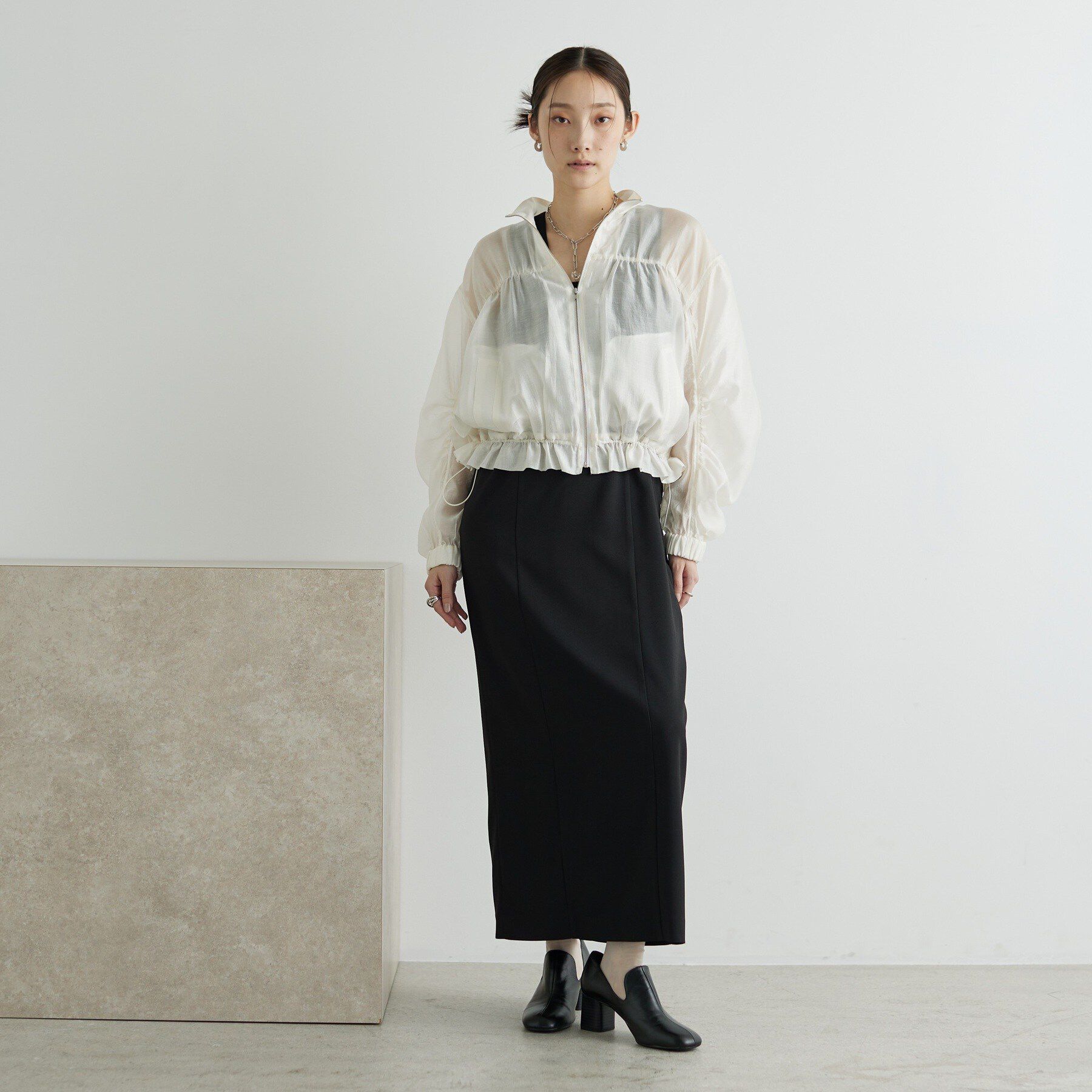 GALLEST「シアーシャーリングブルゾン」|ブルゾン・スタジャン|