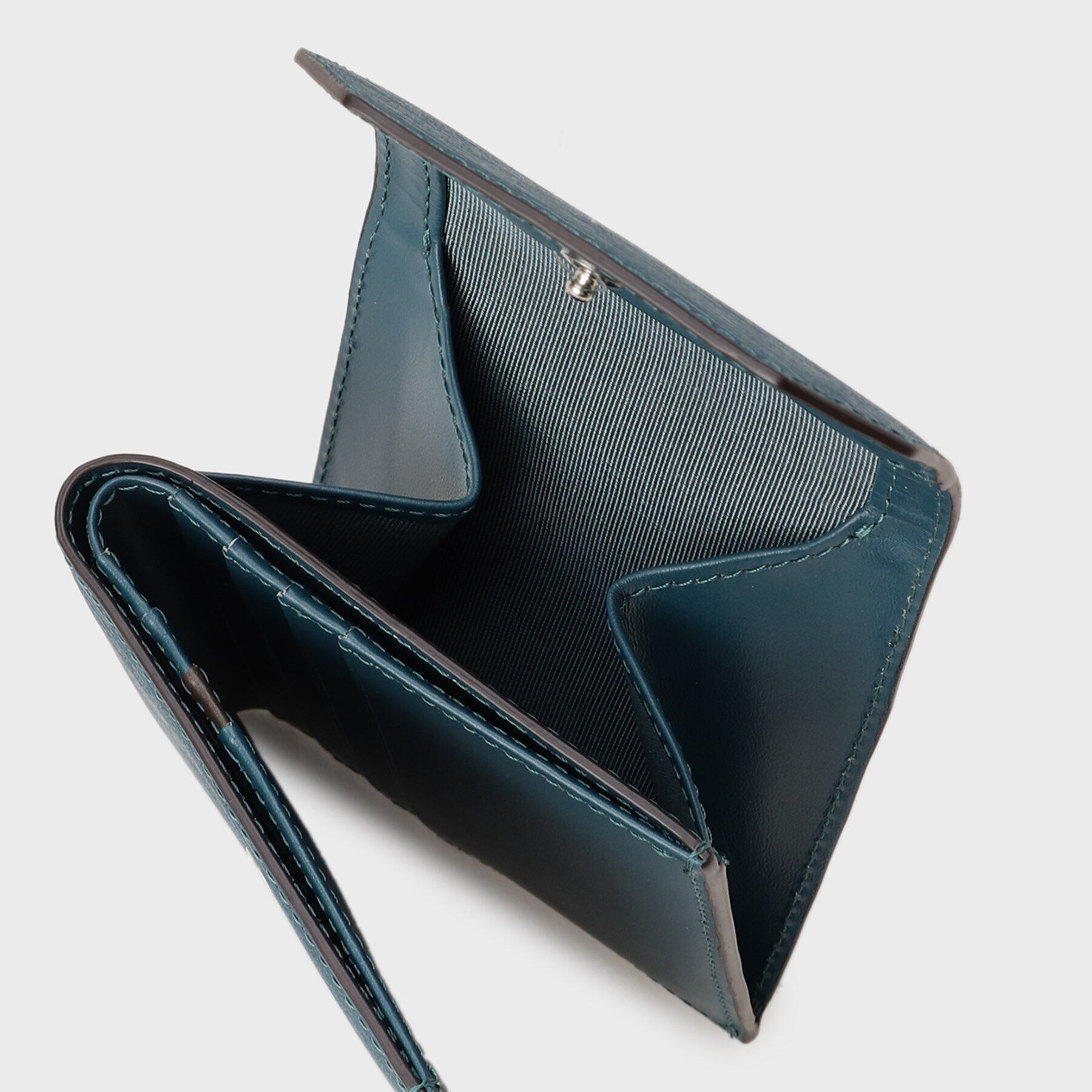 TAKEO KIKUCHI「【NEW レザーリップルシリーズ】 コンパクトウォレット」|財布|